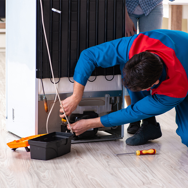 how much do you charge for refrigerator repair services in Mount Olive AL